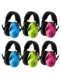 Auriculares con Cancelación de Ruido para Niños Floriogra - Paquete de 6