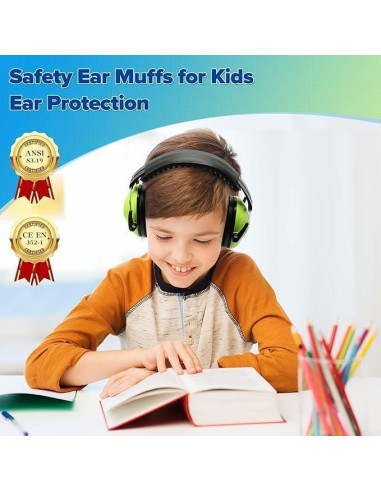 Auriculares con Cancelación de Ruido para Niños Floriogra - Paquete de 6