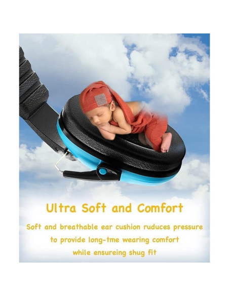 Auriculares con Cancelación de Ruido para Niños Floriogra - Paquete de 6