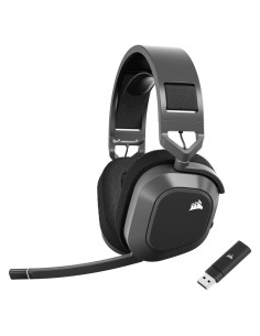 Auriculares Inalámbricos Corsair HS80 MAX - Bluetooth - Gris