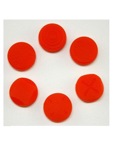 Set de Agarre de Silicona Rojo para Joystick PSV 1000 2000