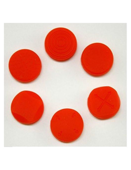 Set de Agarre de Silicona Rojo para Joystick PSV 1000 2000