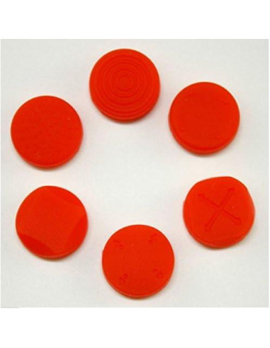 Set de Agarre de Silicona Rojo para Joystick PSV 1000 2000