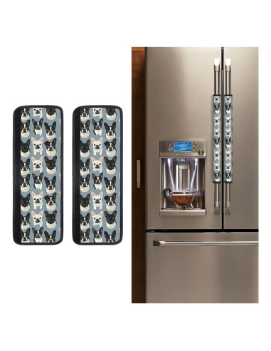 Cubiertas de Manijas de Refrigerador Buyidec - Juego de 2 Neopreno