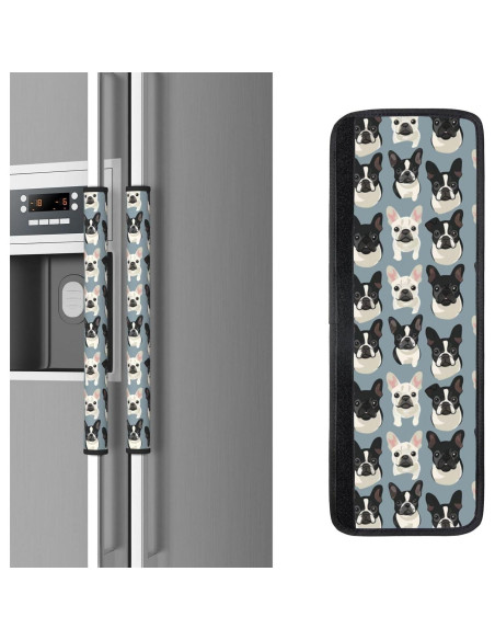 Cubiertas de Manijas de Refrigerador Buyidec - Juego de 2 Neopreno