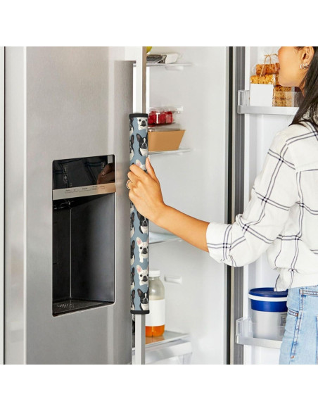 Cubiertas de Manijas de Refrigerador Buyidec - Juego de 2 Neopreno