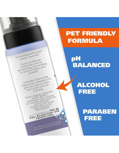 Champú sin enjuague Wahl 200 g - Aroma lavanda y manzanilla