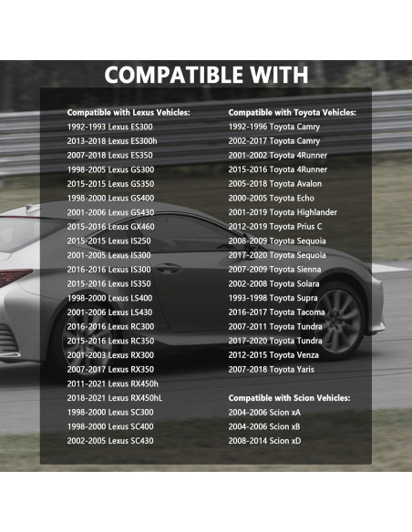 Tapa de Radiador IHOTDER para Lexus Toyota Scion - Acero Inoxidable