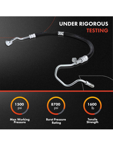 Manguera de Dirección Asistida A-Premium para Toyota Corolla y Chevrolet Prizm 1.8L