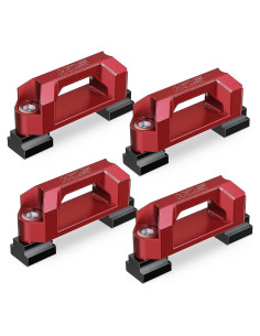 Ganchos de Riel de Cama MZS para Tacoma Tundra Ram 1500 - 4 Piezas