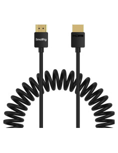 Cable HDMI Enrollado 2.0 SmallRig 4K@60Hz 120cm Alta Velocidad