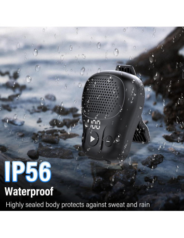 Altavoz Bluetooth portátil ZYHKON S9 resistente al agua 18h