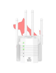 Amplificador de Señal WiFi Doble Banda 1200Mbps AOOEPU Blanco