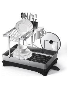 Escurridor de Platos Plegable DCCDU Acero Inoxidable 42x30cm