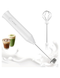 Espumador de Leche Eléctrico XSBAIHUO 3 Velocidades Recargable