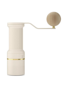 Molinillo de Café Manual Cocinare B38 Ultra - 30g, Blanco Vintage