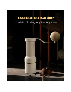 Molinillo de Café Manual Cocinare B38 Ultra - 30g, Blanco Vintage 2