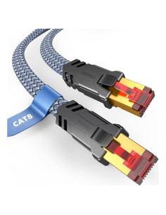 Cable Ethernet Cat 8 Snowkids 15.24 m 40Gbps 2000MHz RJ45