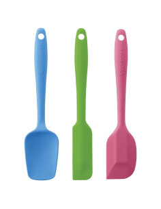 Juego de 3 Espátulas Mini Cuisinart de Silicón Multicolor
