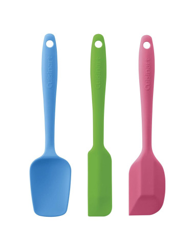 Juego de 3 Espátulas Mini Cuisinart de Silicón Multicolor