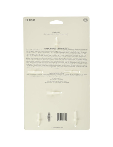 Juego de 3 Espátulas Mini Cuisinart de Silicón Multicolor