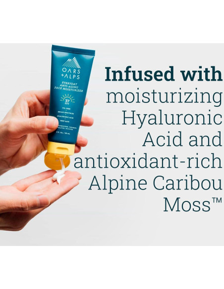 Protector Solar Facial Oars + Alps SPF 37 56.7g Hidratante Protector Solar Facial Oars + Alps SPF 37 56.7g Hidratante