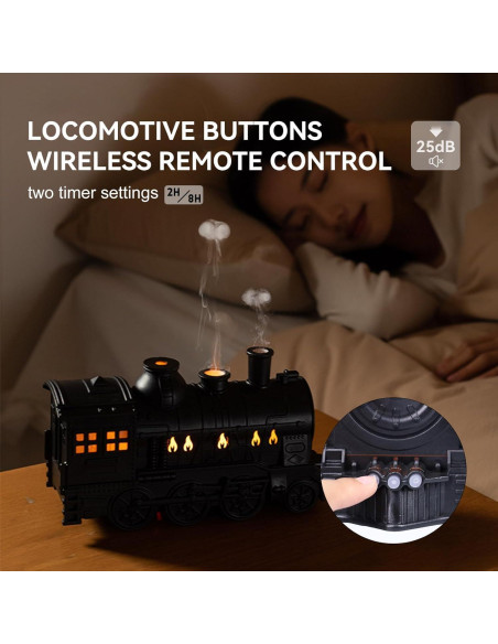 Difusor de Aceites Esenciales SIMOHOT 300ml con Control Remoto