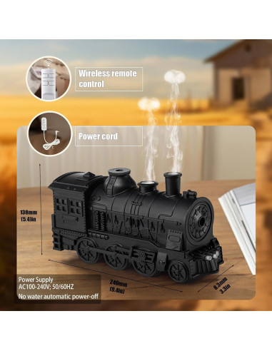 Difusor de Aceites Esenciales SIMOHOT 300ml con Control Remoto