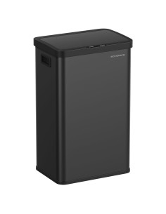 Papelera Automática SONGMICS 68L con Sensor de Movimiento, Acero Inoxidable
