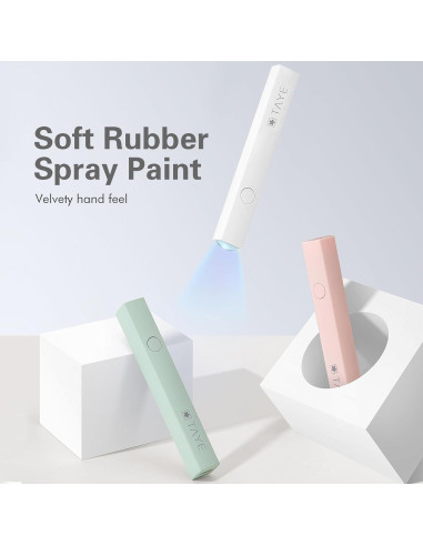 Lámpara UV de Uñas TAYE Mini Gel 3W Portátil USB Color Púrpura