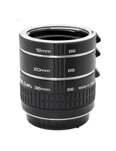 Conjunto de Tubos de Extensión Kenko DG para Lentes Canon EF