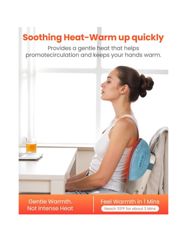 Masajeador de Cuello y Espalda Comfier CF-6419 con Calor 3D