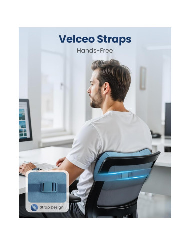 Masajeador de Cuello y Espalda Comfier CF-6419 con Calor 3D