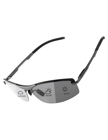 Gafas de sol fotoquímicas polarizadas PEEPAI para hombres UV400