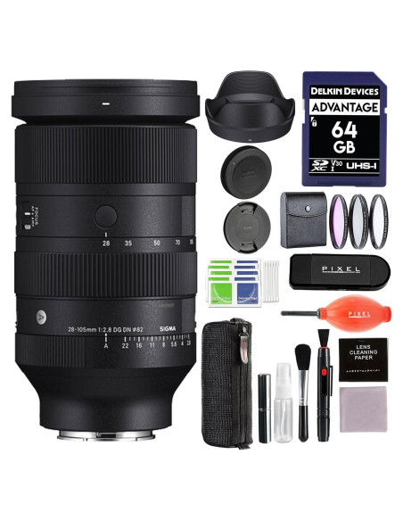 Lente Sigma 28-105mm f/2.8 DG DN Art para Sony E con Accesorios