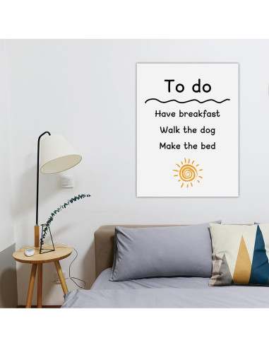 Hojas de Pizarra Blanca Autoadhesivas MVISUAL 5 Paquetes 22.86x30.48cm