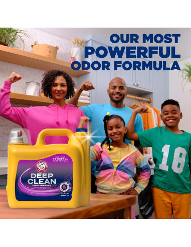 Detergente Líquido para Ropa ARM & HAMMER 4.4L Eliminador de Olores