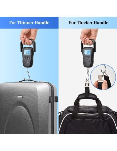 Báscula de Equipaje Digital KINGON F0C 50kg Recargable