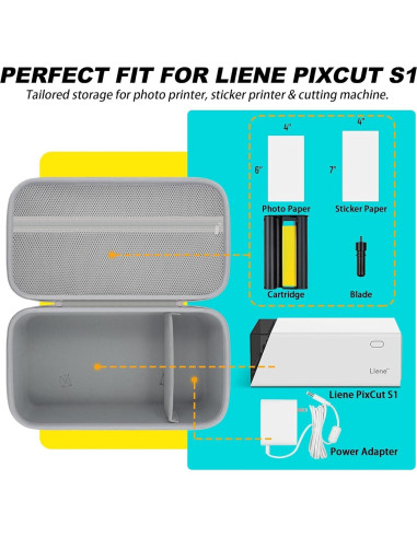 Funda de Almacenamiento Khanka para Impresora Liene PixCut S1