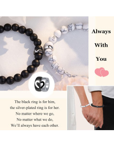 Anillos y Pulseras para Parejas UNGENT - Regalos de Amor 2