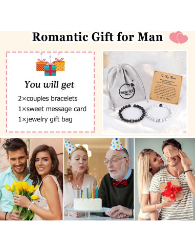 Anillos y Pulseras para Parejas UNGENT - Regalos de Amor