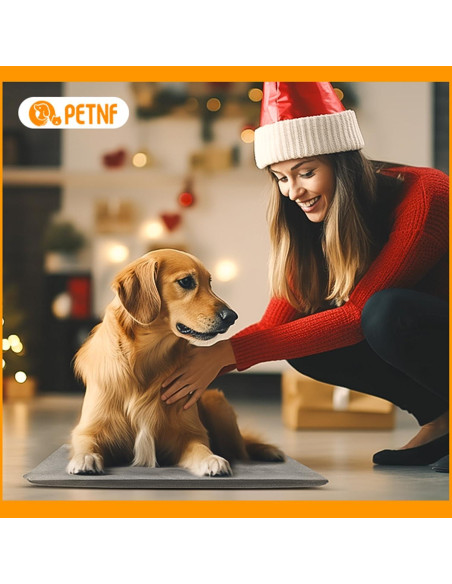 Almohadilla Térmica para Mascotas PETNF 50x30cm Gris