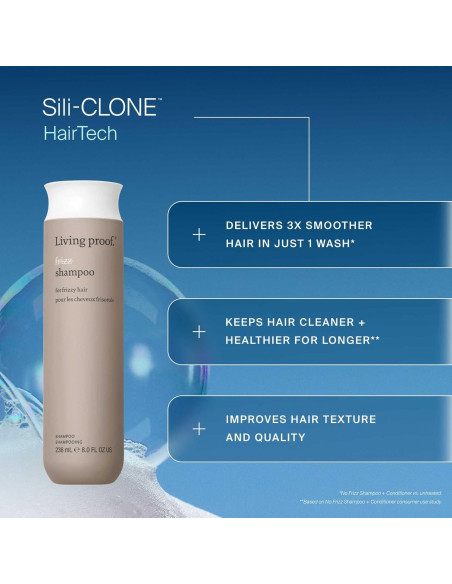 Dúo Champú y Acondicionador No Frizz Living Proof 355ml