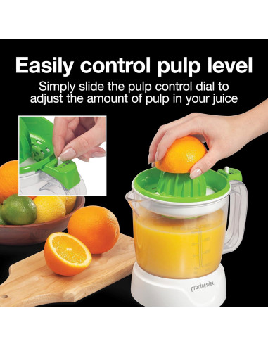 Exprimidor Eléctrico Proctor Silex 1.01 L Blanco y Verde