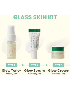 Set de Regalo AXIS-Y Mini Glow Trio - Cuidado Piel Vegano 2