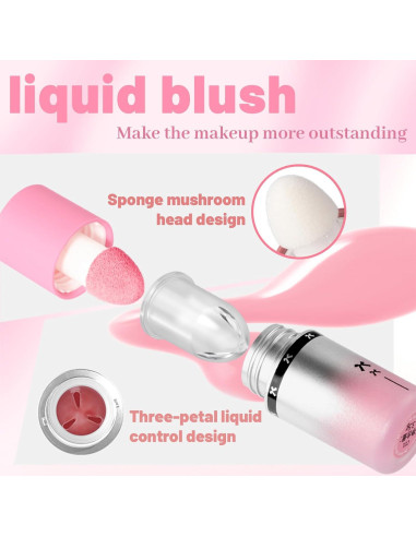 Tinte de Mejillas Líquido Crema YiGuMy Polvo de Leche 31.8g