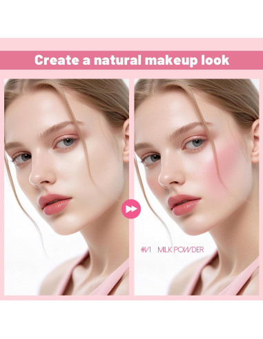 Tinte de Mejillas Líquido Crema YiGuMy Polvo de Leche 31.8g