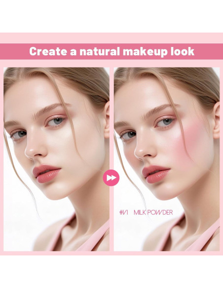 Tinte de Mejillas Líquido Crema YiGuMy Polvo de Leche 31.8g