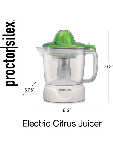 Exprimidor Eléctrico Proctor Silex 1.01 L Blanco y Verde
