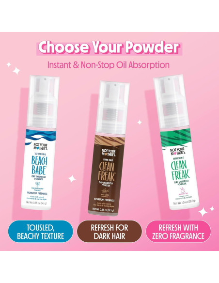 Champú en Seco Sin Fragancia Not Your Mother's - 2 Paquetes de 28.35 g